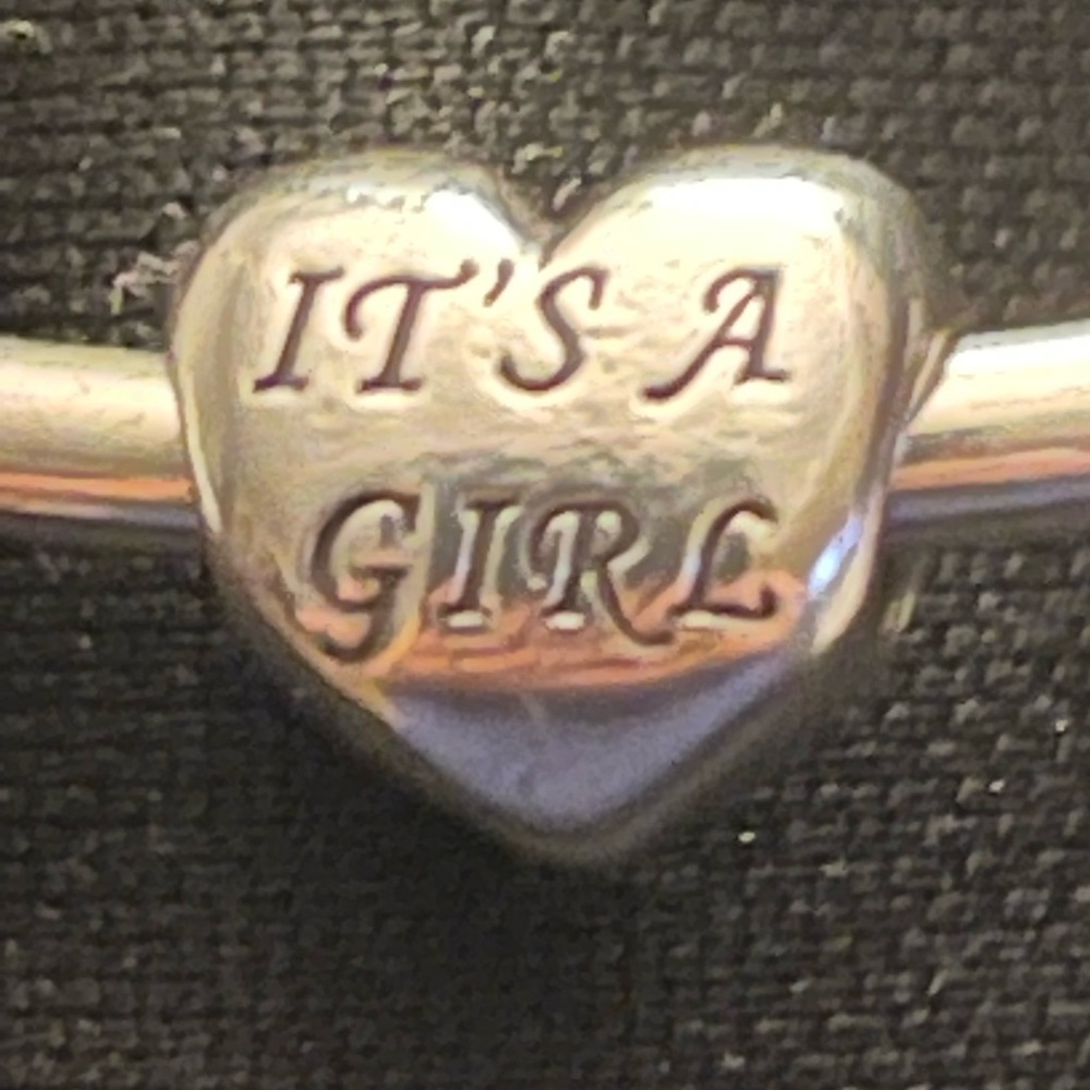 Pandora it’s a girl charm